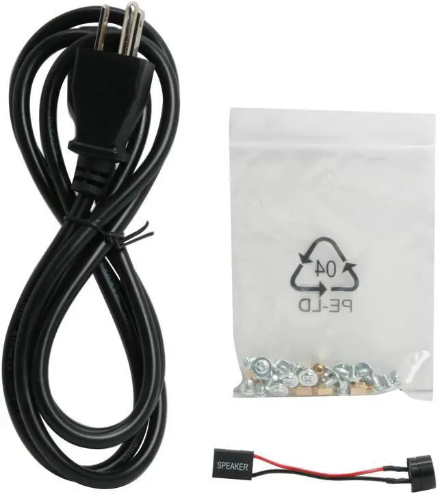 Alt view image 13 of 14 - ASUS TA-982 (Vento) Black Steel ATX Mid Tower Computer Case 350W Power Supply