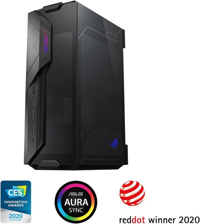 ASUS ROG Z11 Mini-ITX/DTX Mid-Tower PC Gaming Case with Patented 11° Tilt  Design, Compatible with ATX Power Supply or a 3-Slot Graphics