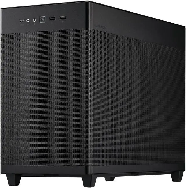 Alt view image 8 of 11 - ASUS Prime AP201 Black MicroATX Tempered Glass Edition Supports Graphics Cards up to 338mm, 360mm coolers, & Standard ATX PSUs, Tool-Free side panels, Tempered Glass side & Front Panel USB Type-C®