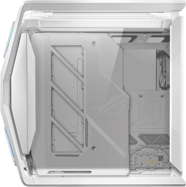 Alt view image 13 of 20 - ASUS ROG Hyperion GR701 EATX full-tower computer case with Semi-open structure, tool-free side panels, supports up to 2 x 420mm radiators, built-in graphics card holder, 2x front panel Type-C