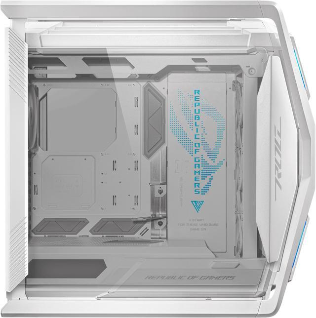 Alt view image 16 of 20 - ASUS ROG Hyperion GR701 EATX full-tower computer case with Semi-open structure, tool-free side panels, supports up to 2 x 420mm radiators, built-in graphics card holder, 2x front panel Type-C