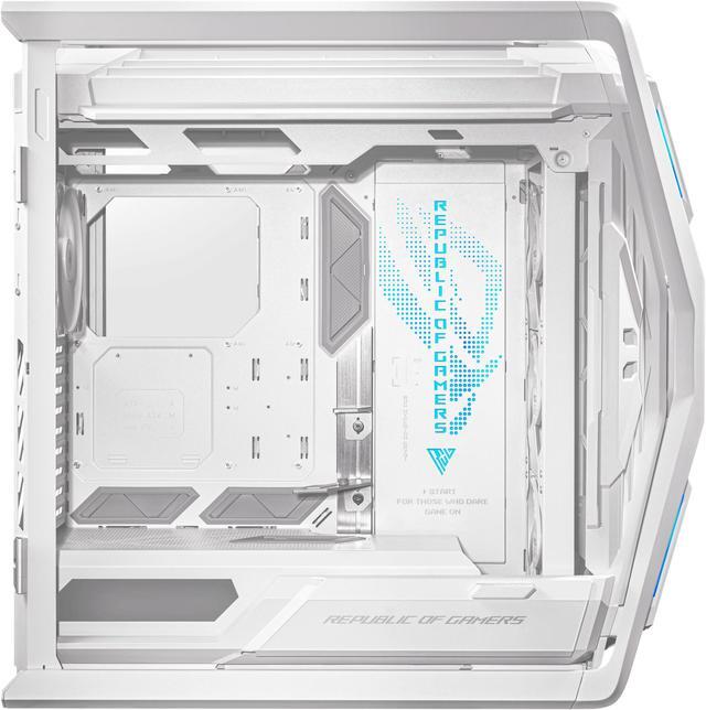 Alt view image 7 of 20 - ASUS ROG Hyperion GR701 EATX full-tower computer case with Semi-open structure, tool-free side panels, supports up to 2 x 420mm radiators, built-in graphics card holder, 2x front panel Type-C