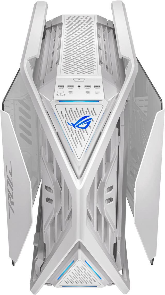 Alt view image 6 of 20 - ASUS ROG Hyperion GR701 EATX full-tower computer case with Semi-open structure, tool-free side panels, supports up to 2 x 420mm radiators, built-in graphics card holder, 2x front panel Type-C