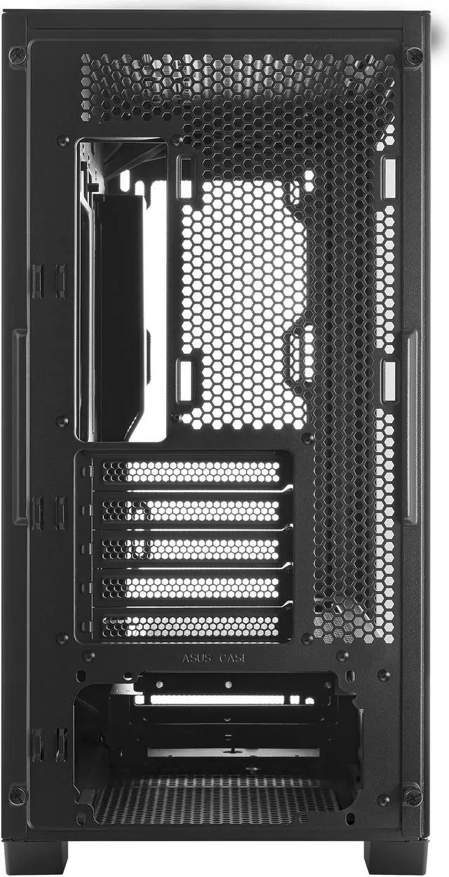 Alt view image 6 of 16 - ASUS A21/BLK// Micro ATX Computer Case Steel / Plastic / Tempered Glass-Black