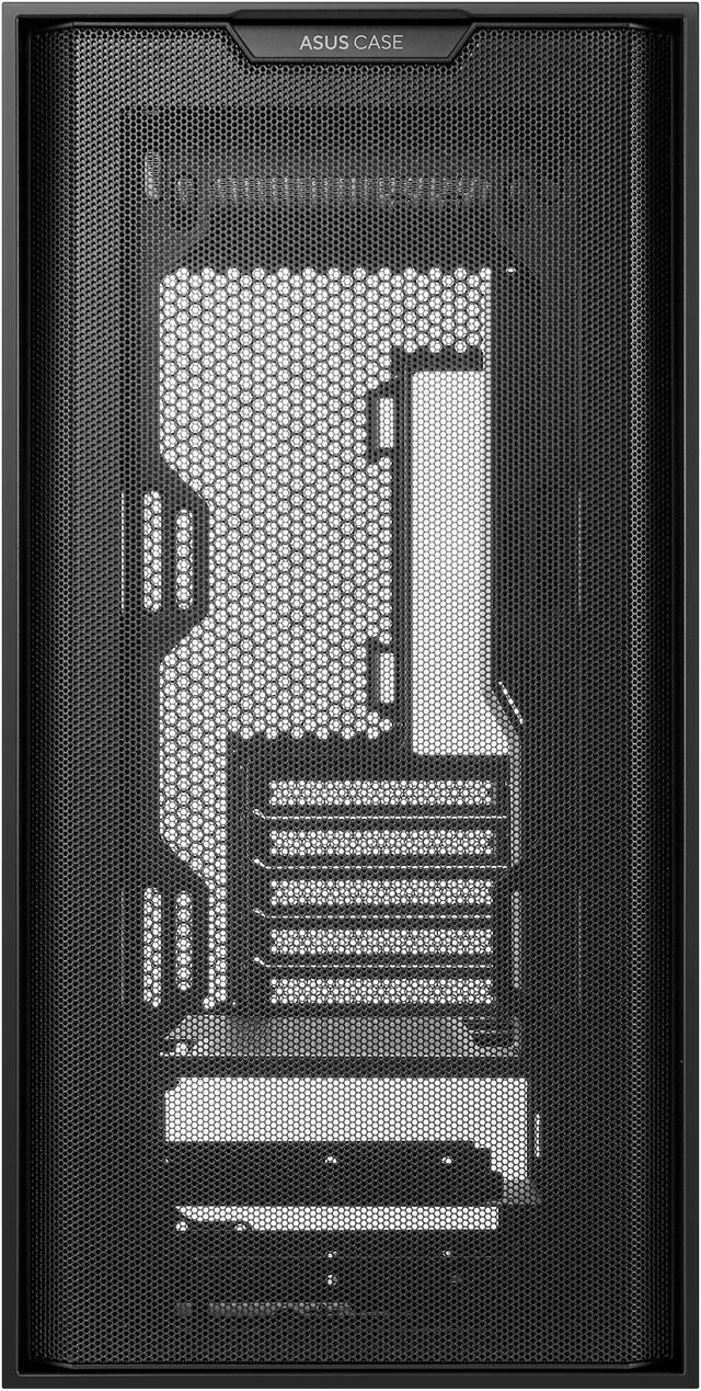Alt view image 8 of 16 - ASUS A21/BLK// Micro ATX Computer Case Steel / Plastic / Tempered Glass-Black