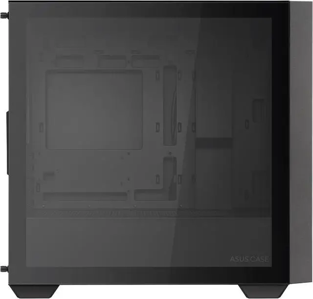Alt view image 11 of 16 - ASUS A21/BLK// Micro ATX Computer Case Steel / Plastic / Tempered Glass-Black