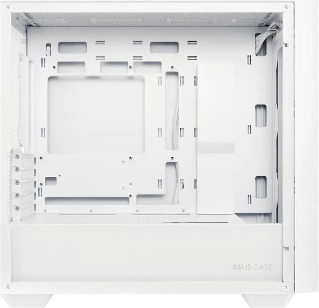 Alt view image 10 of 16 - ASUS A21/WHT// Micro ATX Computer Case Steel / Plastic / Tempered Glass-White