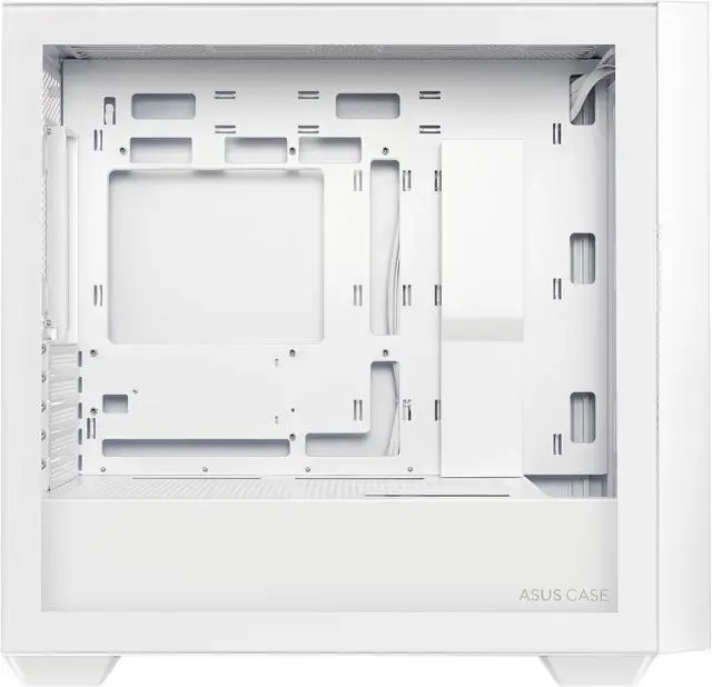 Alt view image 11 of 16 - ASUS A21/WHT// Micro ATX Computer Case Steel / Plastic / Tempered Glass-White