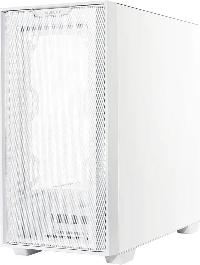 Alt view image 12 of 16 - ASUS A21/WHT// Micro ATX Computer Case Steel / Plastic / Tempered Glass-White