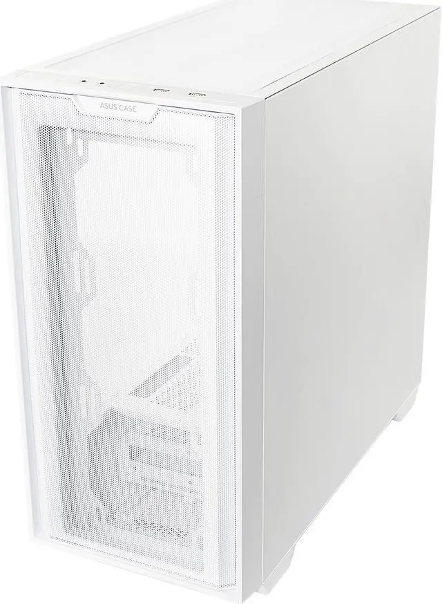 Alt view image 14 of 16 - ASUS A21/WHT// Micro ATX Computer Case Steel / Plastic / Tempered Glass-White