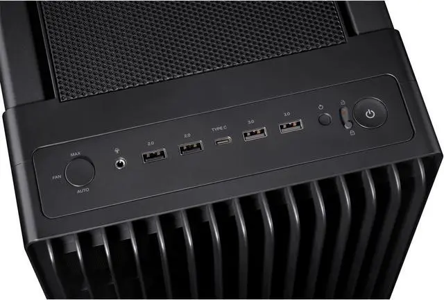 Alt view image 8 of 19 - ASUS ProArt PA602 E-ATX Computer Case, 420mm radiator support, Dual 200mm built-in fans, front panel IR dust indicator, power lock latch, tool-less PCIe mounting & GPU Holder, 20Gbps USB-C front I/O