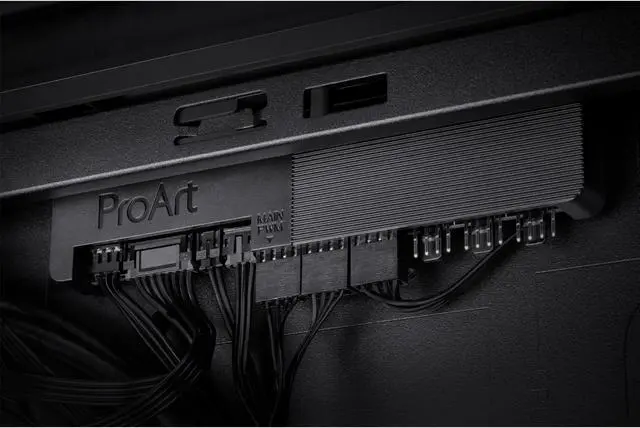 Alt view image 12 of 19 - ASUS ProArt PA602 E-ATX Computer Case, 420mm radiator support, Dual 200mm built-in fans, front panel IR dust indicator, power lock latch, tool-less PCIe mounting & GPU Holder, 20Gbps USB-C front I/O