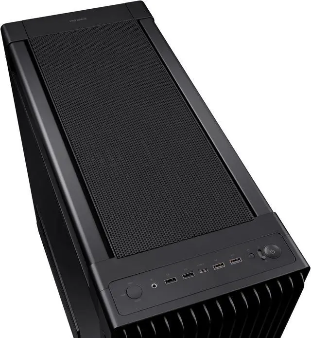Alt view image 18 of 19 - ASUS ProArt PA602 E-ATX Computer Case, 420mm radiator support, Dual 200mm built-in fans, front panel IR dust indicator, power lock latch, tool-less PCIe mounting & GPU Holder, 20Gbps USB-C front I/O