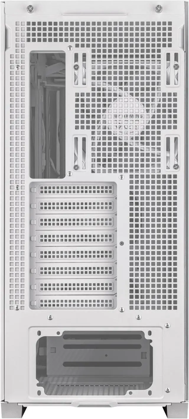 Alt view image 14 of 20 - ASUS TUF Gaming GT302 ARGB White Edition ATX Mid-Tower Case Four 140 x 28 mm ARGB fans for high airflow and static pressure, interchangeable side panel, hidden-connector motherboard support