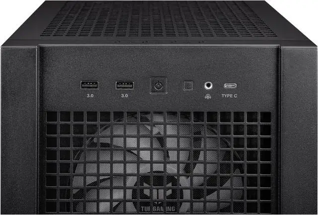 Alt view image 20 of 20 - ASUS TUF Gaming GT302 ARGB ATX Mid-Tower Case Four 140 x 28 mm ARGB fans for high airflow and static pressure, interchangeable side panel, detachable top panel, hidden-connector motherboard support