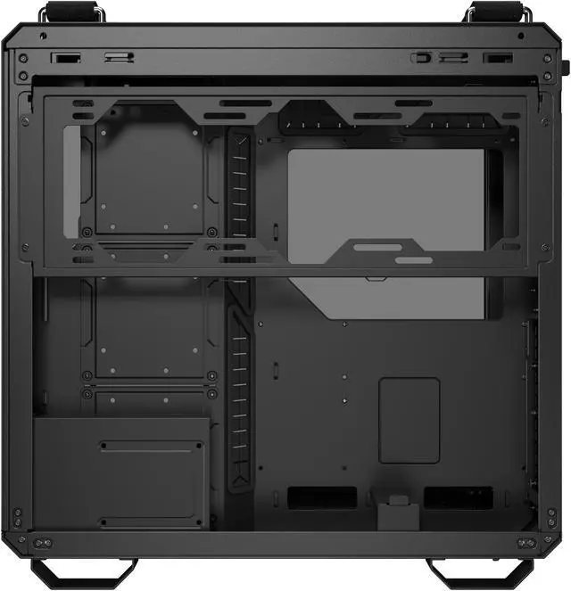 Alt view image 11 of 11 - ASUS TUF Gaming GT502 Horizon ATX Mid-Tower Gaming Case (boundless panoramic design, dual-chamber, independent CPU and GPU cooling zones, tool-free side panels, USB 10 Gbps Type-C front panel)