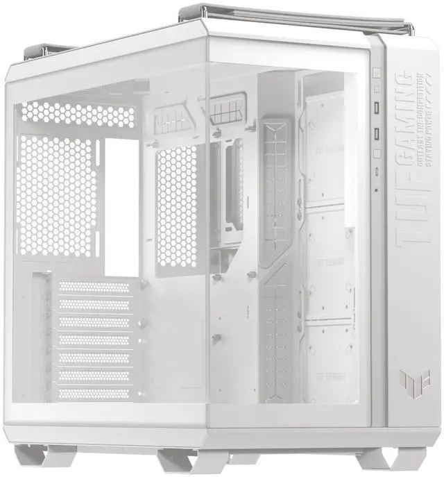 Main image of ASUS TUF Gaming GT502 Horizon White Steel / Plastic / Tempered Glass ATX Mid Tower Case