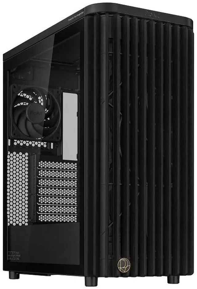 Main image of ASUS ProArt PA401 Wood Edition ATX Mid-Tower Case – Tempered Glass, FSC-Certified Wooden Front Panel, Dual 160mm Fans, Power & Reset Button Lock, USB-C 20Gbps, Detachable PSU Bracket