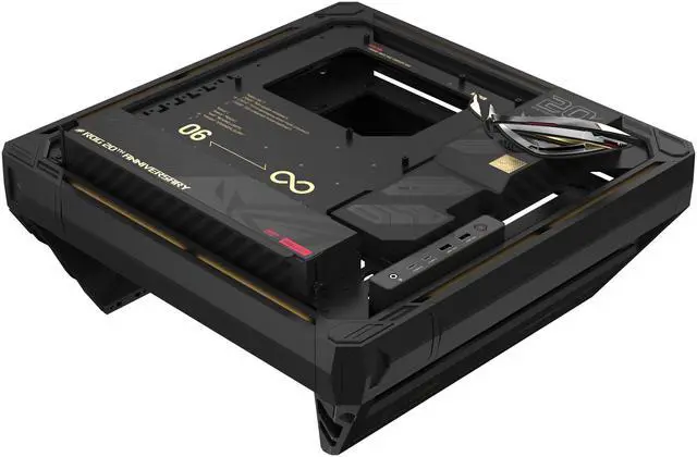 Alt view image 3 of 19 - ASUS ROG GR20 Edition 20 Open-Frame PC Gaming Case Bundled Crossflow Fan, Supports GPU's (up to 368mm), 3 Configurations