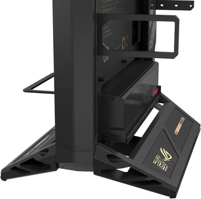 Alt view image 18 of 19 - ASUS ROG GR20 Edition 20 Open-Frame PC Gaming Case Bundled Crossflow Fan, Supports GPU's (up to 368mm), 3 Configurations