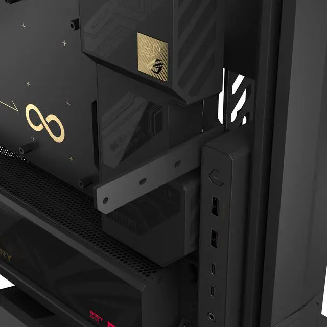 Alt view image 19 of 19 - ASUS ROG GR20 Edition 20 Open-Frame PC Gaming Case Bundled Crossflow Fan, Supports GPU's (up to 368mm), 3 Configurations