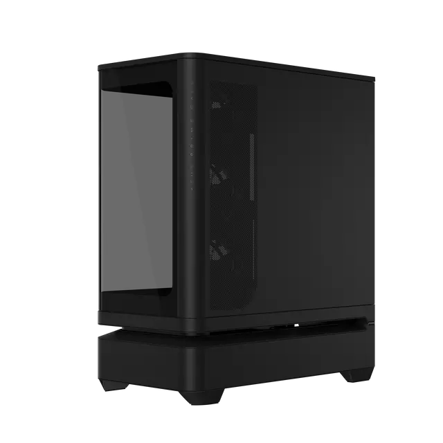 Alt view image 7 of 20 - ASUS Prime AP304 ARGB ATX PC Gaming Case Tempered Curved Glass; Four Built-in ARGB Fans; Supports Graphics Cards up to 420mm Long; 360mm-long Radiators, Black