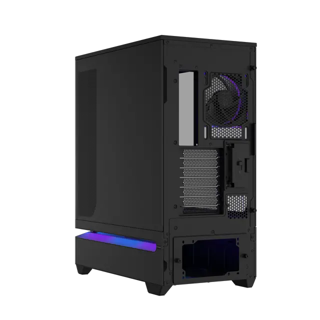 Alt view image 15 of 20 - ASUS Prime AP304 ARGB ATX PC Gaming Case Tempered Curved Glass; Four Built-in ARGB Fans; Supports Graphics Cards up to 420mm Long; 360mm-long Radiators, Black
