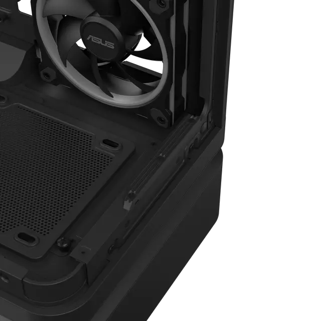 Alt view image 17 of 20 - ASUS Prime AP304 ARGB ATX PC Gaming Case Tempered Curved Glass; Four Built-in ARGB Fans; Supports Graphics Cards up to 420mm Long; 360mm-long Radiators, Black