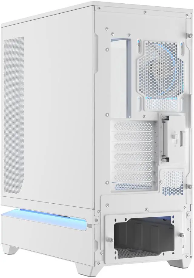 Alt view image 15 of 20 - ASUS Prime AP304 White ARGB ATX PC Gaming Case Tempered Curved Glass; Four Built-in ARGB Fans; Supports Graphics Cards up to 420mm Long; 360mm-long Radiators, White