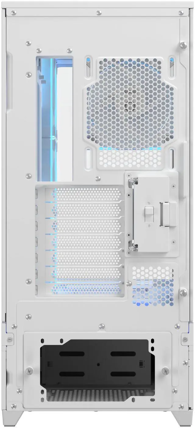 Alt view image 16 of 20 - ASUS Prime AP304 White ARGB ATX PC Gaming Case Tempered Curved Glass; Four Built-in ARGB Fans; Supports Graphics Cards up to 420mm Long; 360mm-long Radiators, White