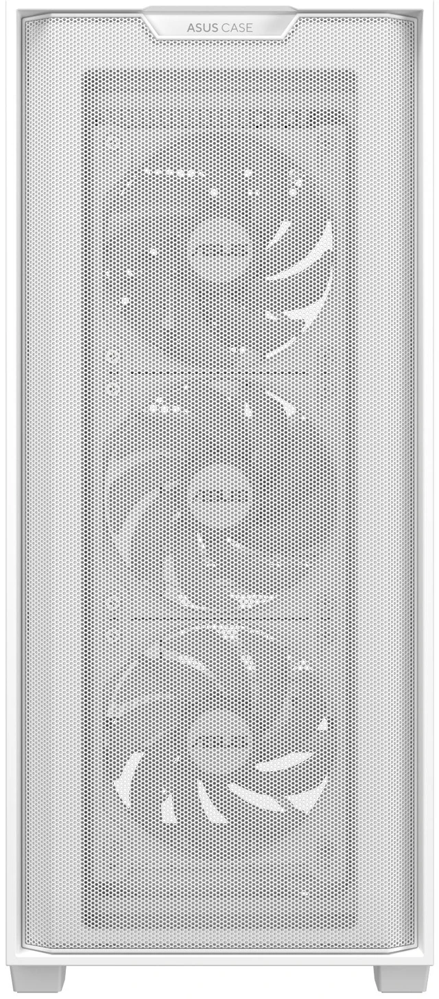 Alt view image 4 of 17 - ASUS A33 PLUS White ATX Mid-tower PC Gaming Case (x4) ARGB Fans, Radiators up to 360mm, GPU's up to 395mm - White - A33 PLUS TG ARGB WHITE
