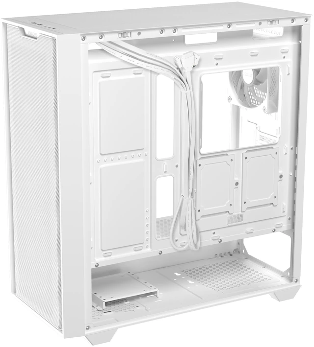 Alt view image 12 of 17 - ASUS A33 PLUS White ATX Mid-tower PC Gaming Case (x4) ARGB Fans, Radiators up to 360mm, GPU's up to 395mm - White - A33 PLUS TG ARGB WHITE