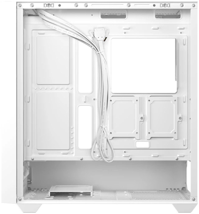 Alt view image 13 of 17 - ASUS A33 PLUS White ATX Mid-tower PC Gaming Case (x4) ARGB Fans, Radiators up to 360mm, GPU's up to 395mm - White - A33 PLUS TG ARGB WHITE