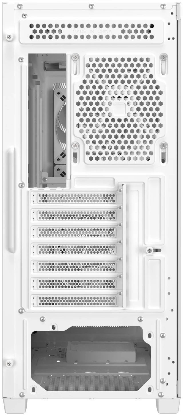 Alt view image 14 of 17 - ASUS A33 PLUS White ATX Mid-tower PC Gaming Case (x4) ARGB Fans, Radiators up to 360mm, GPU's up to 395mm - White - A33 PLUS TG ARGB WHITE