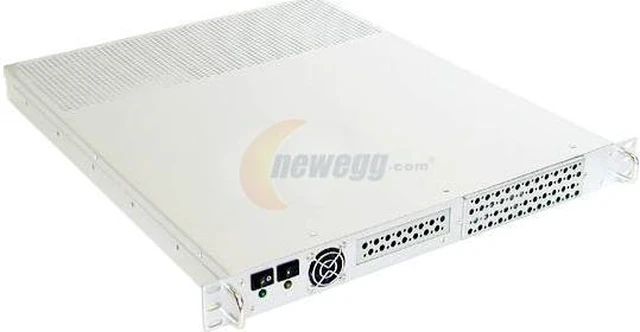 Open Box: AMS 200W 1U CF-112 Silver 1U Rackmount Rackmount Case ...