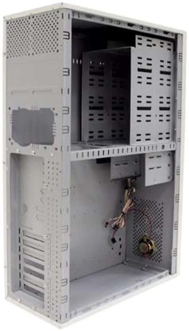 Alt view image 4 of 6 - AMS Genesis CF-Q45-1 Beige Steel ATX Full Tower Computer Case