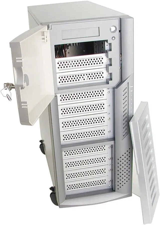 Alt view image 2 of 6 - CODEGEN S101 Silver Steel Server Computer Case