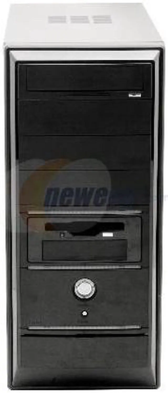 Alt view image 2 of 13 - CODEGEN C-6209-CA-38C Black Steel ATX Mid Tower Computer Case 400W Power Supply