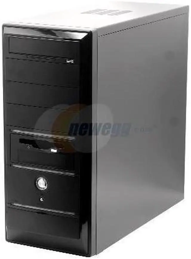 Alt view image 3 of 13 - CODEGEN C-6209-CA-38C Black Steel ATX Mid Tower Computer Case 400W Power Supply