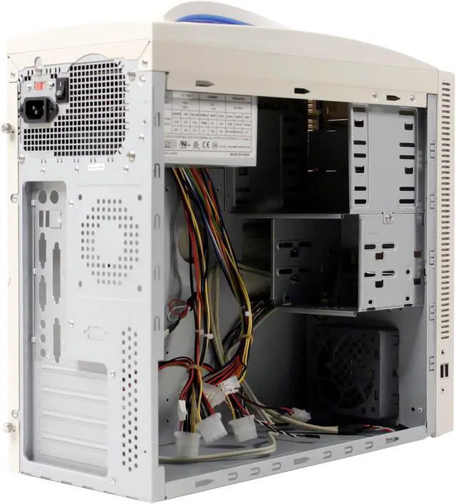 CODEGEN H-1015-1-BU Beige/Blue Computer Case - Newegg.com
