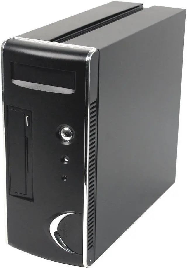 Alt view image 2 of 10 - CODEGEN MS-33-CA Black Steel Micro ATX Mini Tower Computer Case 300W c/UL P/S ( 20+4 Pin Socket 775 Ready) Power Supply