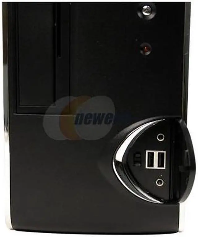 Alt view image 3 of 10 - CODEGEN MS-33-CA Black Steel Micro ATX Mini Tower Computer Case 300W c/UL P/S ( 20+4 Pin Socket 775 Ready) Power Supply