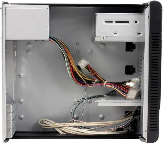 Alt view image 5 of 10 - CODEGEN MS-33-CA Black Steel Micro ATX Mini Tower Computer Case 300W c/UL P/S ( 20+4 Pin Socket 775 Ready) Power Supply