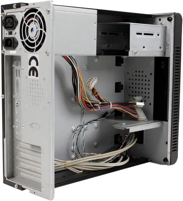 Alt view image 6 of 10 - CODEGEN MS-33-CA Black Steel Micro ATX Mini Tower Computer Case 300W c/UL P/S ( 20+4 Pin Socket 775 Ready) Power Supply