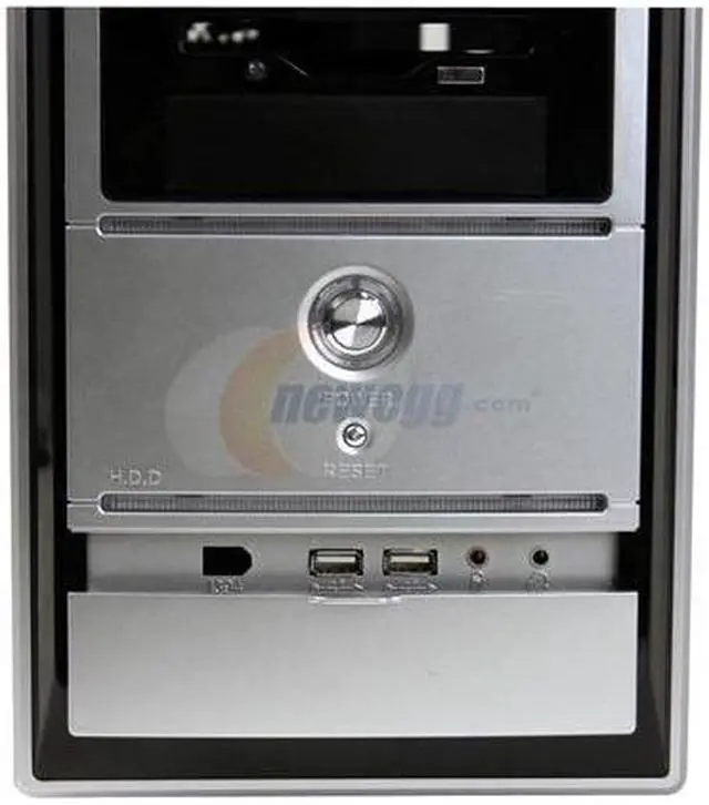Alt view image 2 of 10 - CODEGEN C-6209-C9-38C-W Silver Steel ATX Mid Tower Computer Case