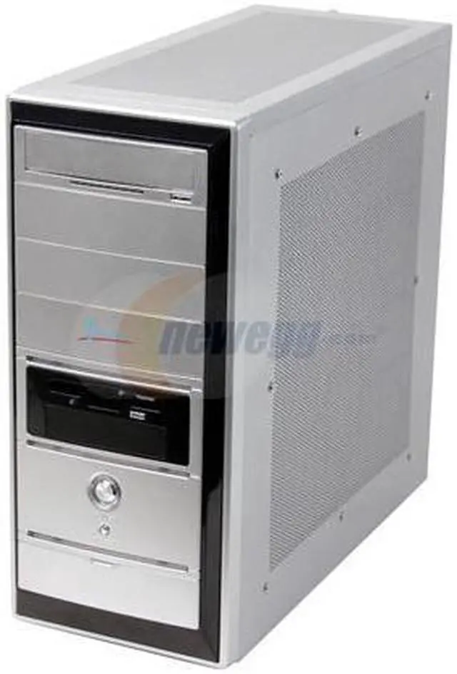 Alt view image 3 of 10 - CODEGEN C-6209-C9-38C-W Silver Steel ATX Mid Tower Computer Case