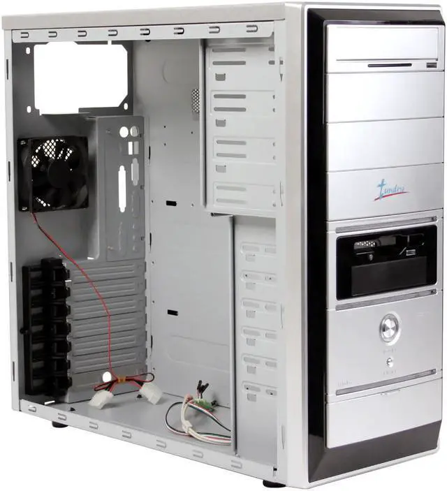 Alt view image 5 of 10 - CODEGEN C-6209-C9-38C-W Silver Steel ATX Mid Tower Computer Case