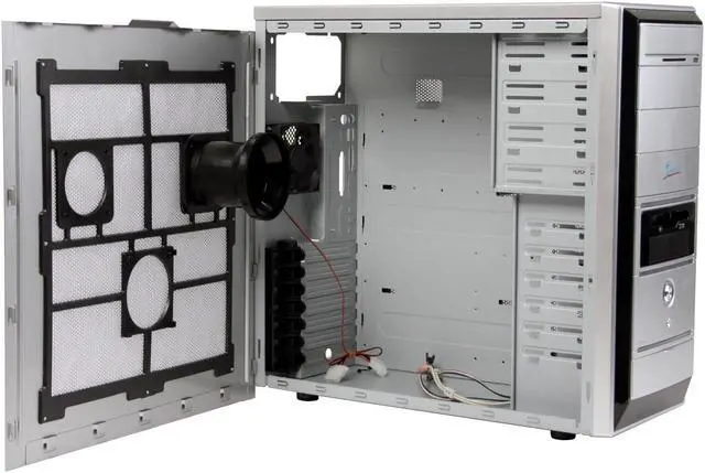 Alt view image 4 of 10 - CODEGEN C-6209-C9-38C-W Silver Steel ATX Mid Tower Computer Case