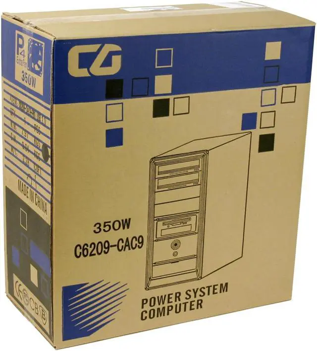 CODEGEN C-6209-CA-38C-W Black Computer Case - Newegg.com