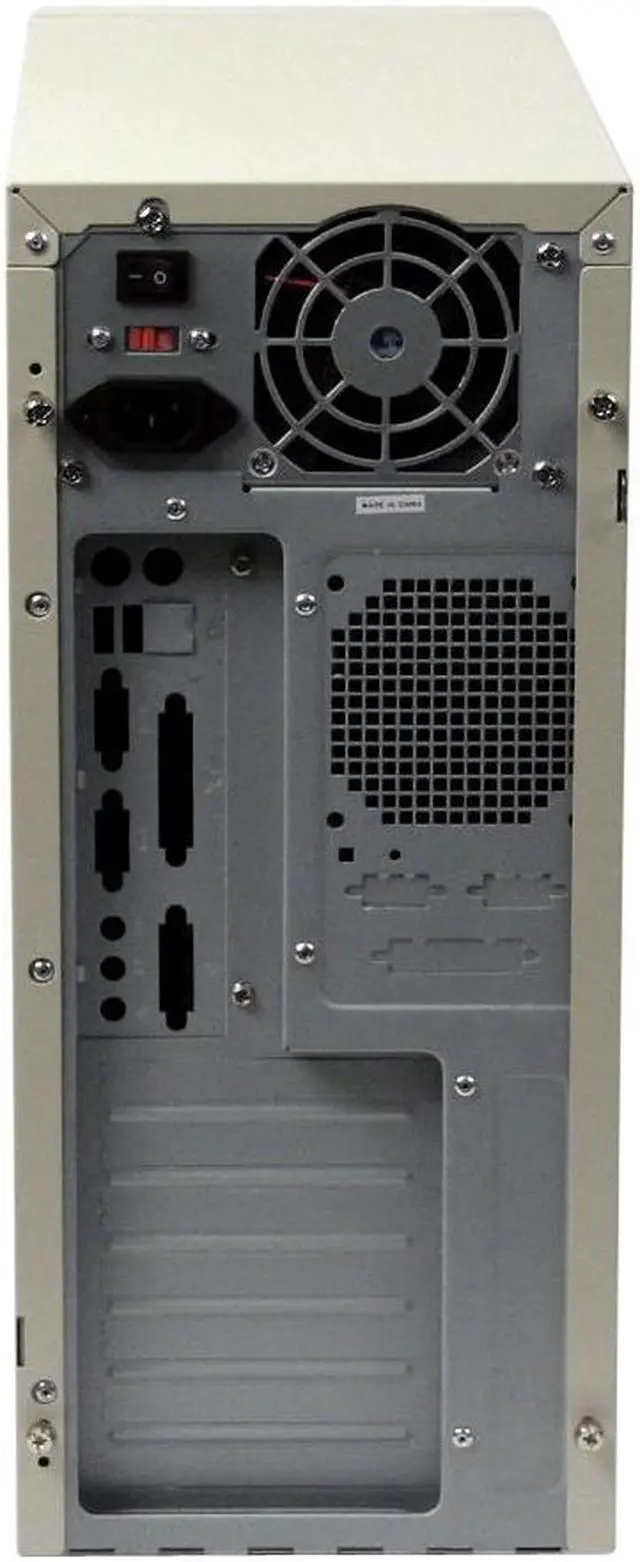 Alt view image 8 of 11 - CODEGEN CAT-3322-1 Beige Steel ATX Mid Tower Computer Case 350W Power Supply